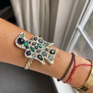 Chanel bird bracelet cuff jewelry. 100% authentic